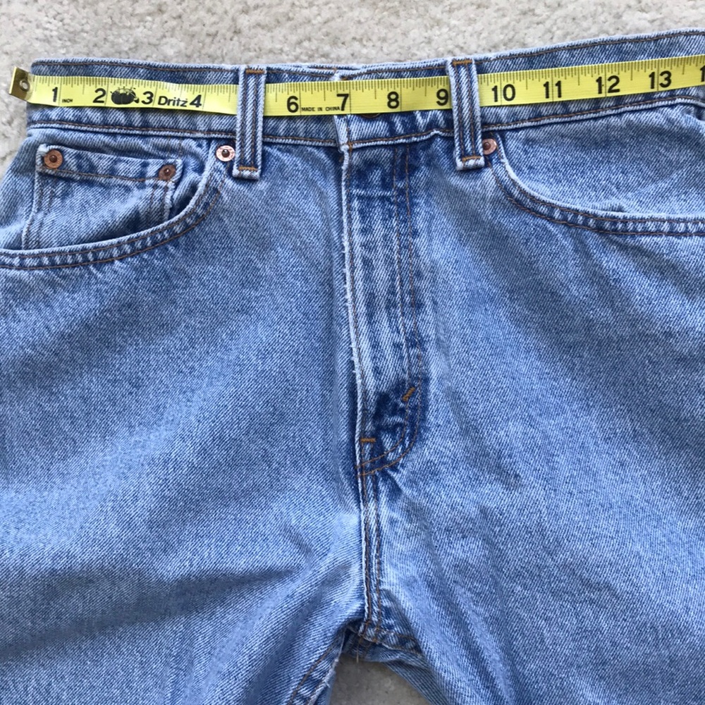 Vintage Levi's 521 Hi Rise Taper Fit Jeans - Picture 7 of 14